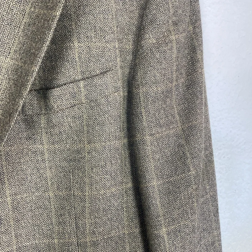 Oscar de la renta plaid blazer